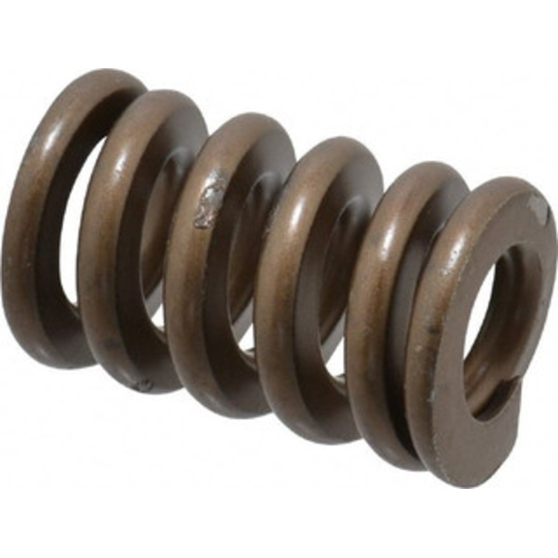Associated Spring Raymond 1 Hole Diam, 1/2 Rod Diam, 1-1/2 Free Length, Gold Die Spring 532.8 Lb Max Deflection, 0.45 Max Deflection, Heavy Duty, Chromium Alloy Steel 105-506 – 07662703