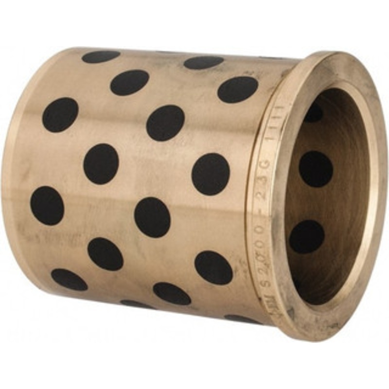 Danly 2 ID x 2-7/8 OAL, Aluminum Bronze, Die & Mold Shoulder Bushing Shoulder, 2-1/2 Bottom OD, 2-1/2 Top OD, 2.68 Collar OD, 2-11/16 Above Collar S2000-23G – 03222775