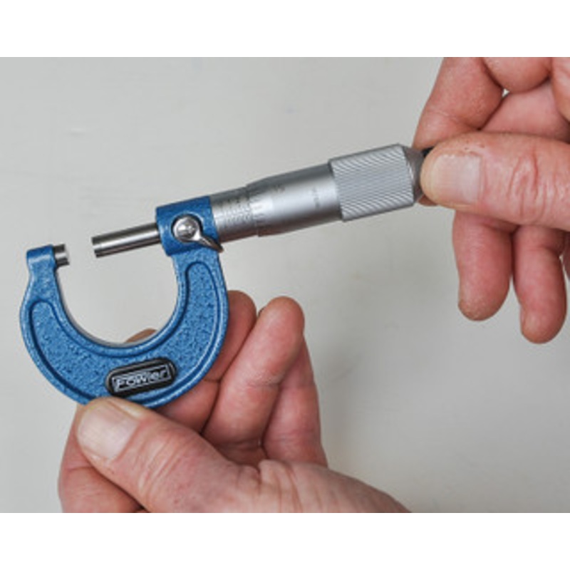 Fowler 0-1 Friction .001 Graduation Outside Inch Micrometer – 52-253-001-1