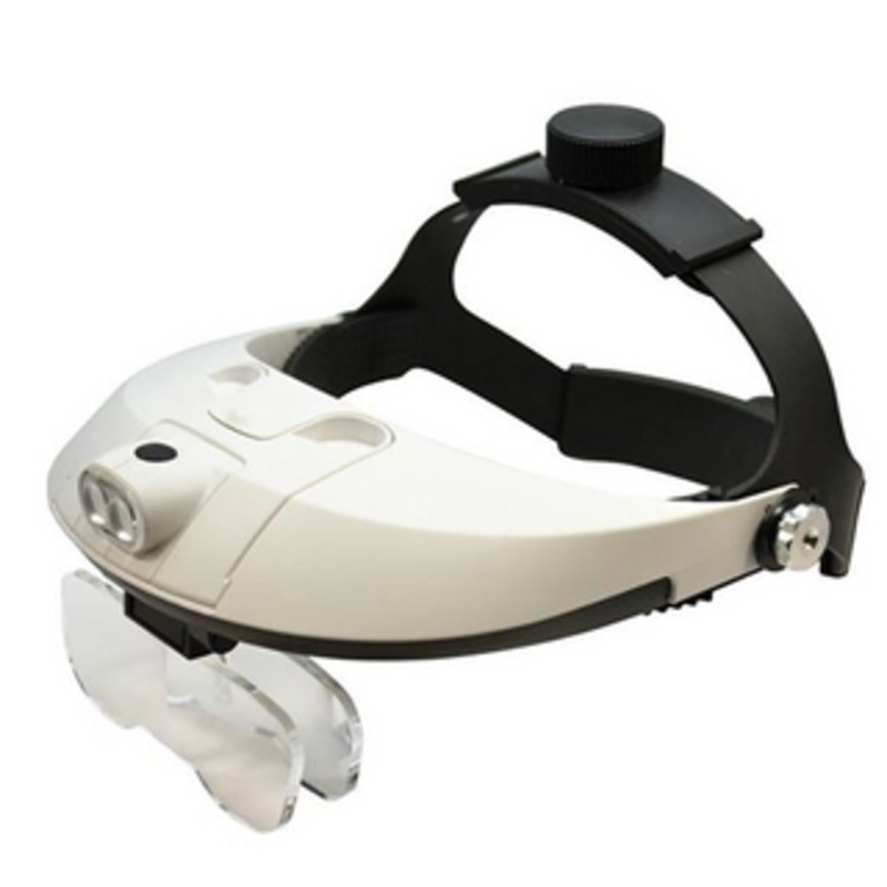 Grobet USA Headband Magnifier With Two Way Adjustable Headband – 29.569