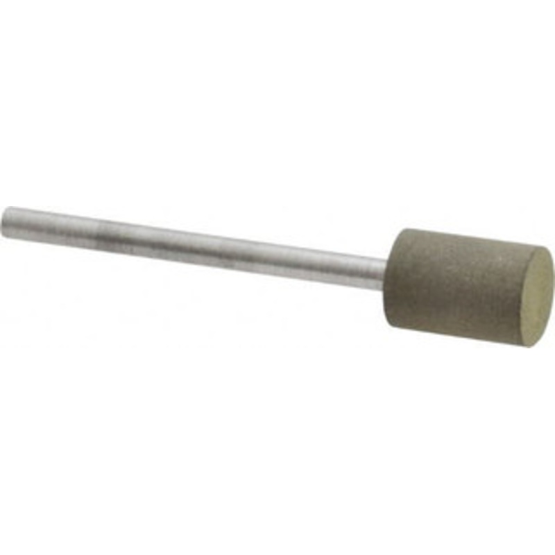 Made in USA 3/8 Head Diam x 1/2 Head Thickness Diamond (Abrasive) Grinding Pin 1/8 Shank Diam x 1-1/2 Shank Length, Very Fine Grade, 150 Grit 03506144 – 03506144