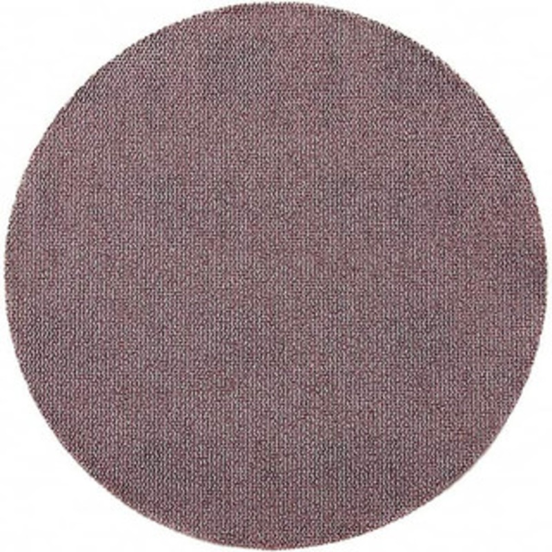 Mirka 5 Diam, 180 Grit, Aluminum Oxide Hook & Loop Disc Nonwoven, Mesh Backing 9A-232-180 – 31432594