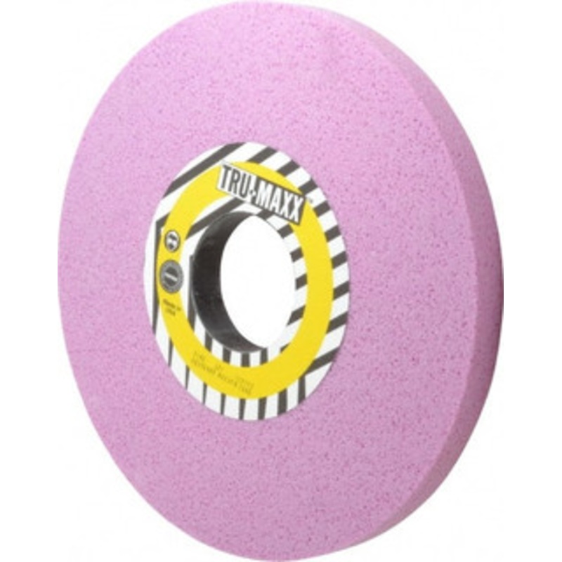 Tru-Maxx 12 Diam x 3 Hole x 1 Thick, I Hardness, 46 Grit Surface Grinding Wheel Aluminum Oxide, Type 1, Coarse Grade, 2,069 Max RPM, Vitrified Bond, No Recess T1-12P31337-T – 06296099