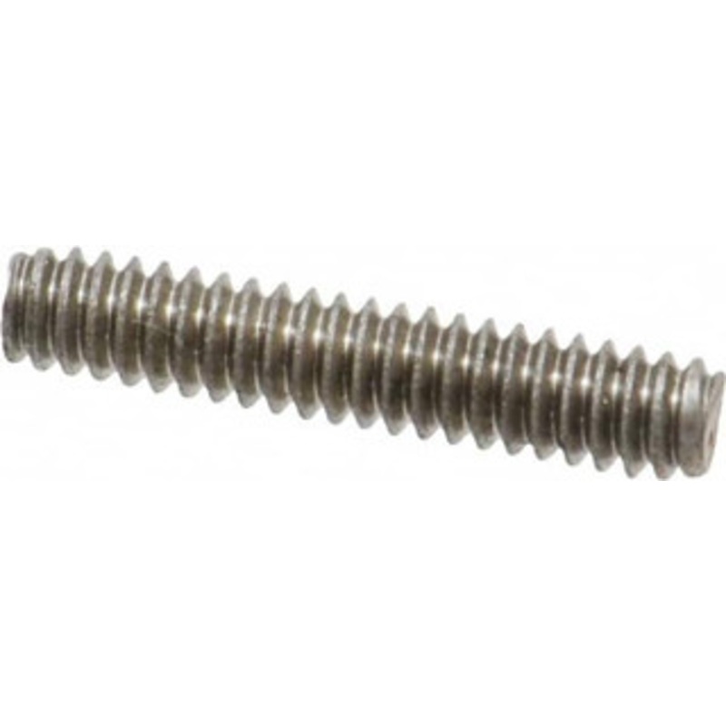 Value Collection #10-24 1 OAL Fully Threaded Stud Stainless Steel, Plain Finish 407-1039 – 07166903