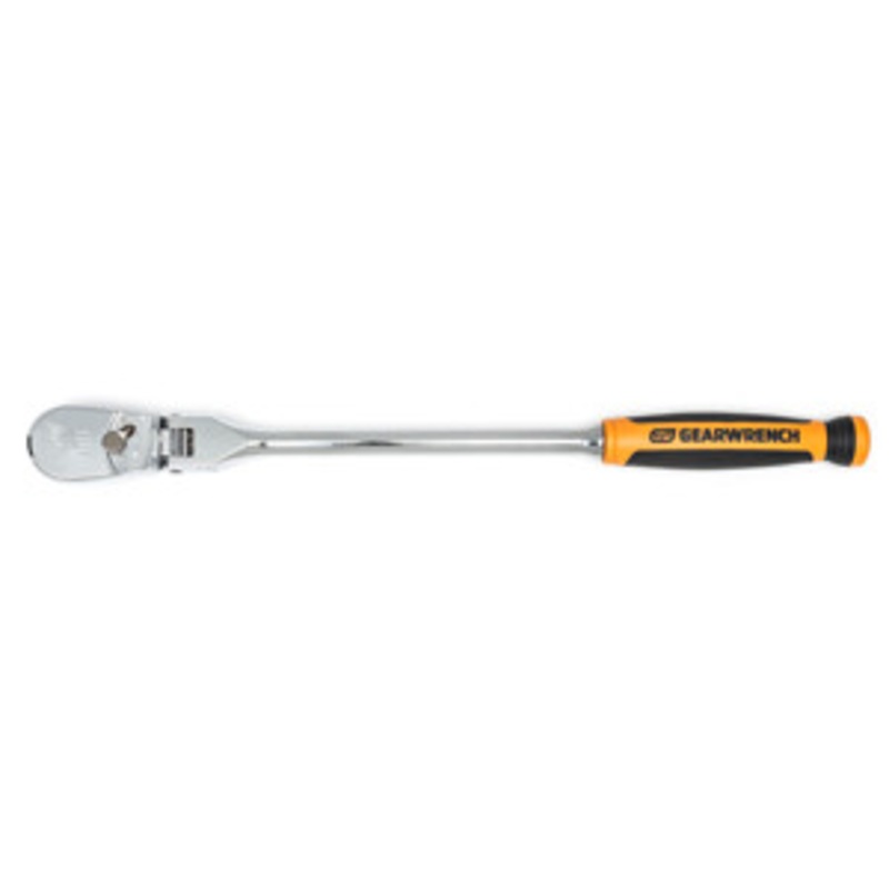 GEARWRENCH 3/8 Drive 90 Tooth Cushion Grip Flex Teardrop Ratchet – KD81210T