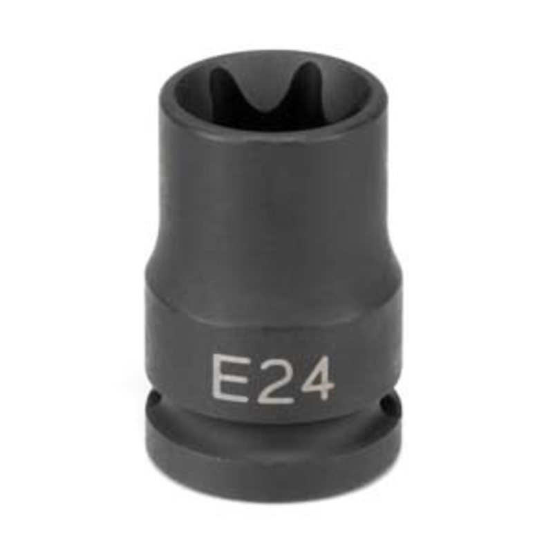 Grey Pneumatic 1/2 Drive x E24 External Star Impact Socket – GY2124ET