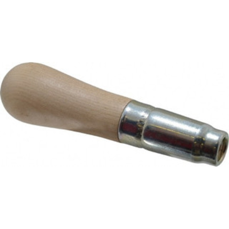 Lutz 6 Long x 1-9/16 Diam File Handle 11/32 Bore, 3-3/8 Deep, for Use with 16, 18 & 20 Files 10005 – 00651356