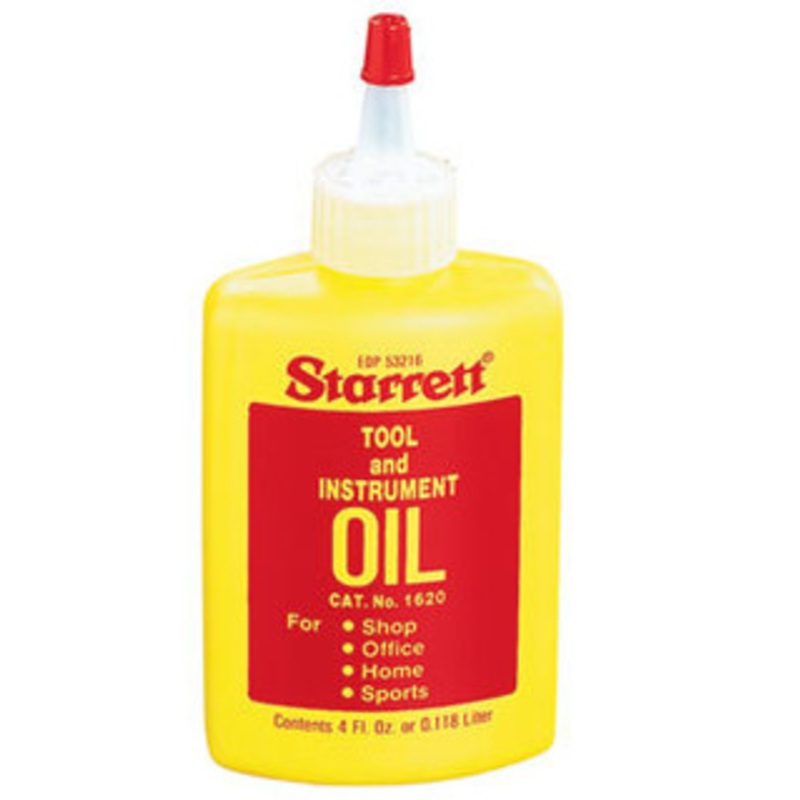 Starrett Tool & Instrument Oil 4 fl. oz. Box of 12 – 1620-12