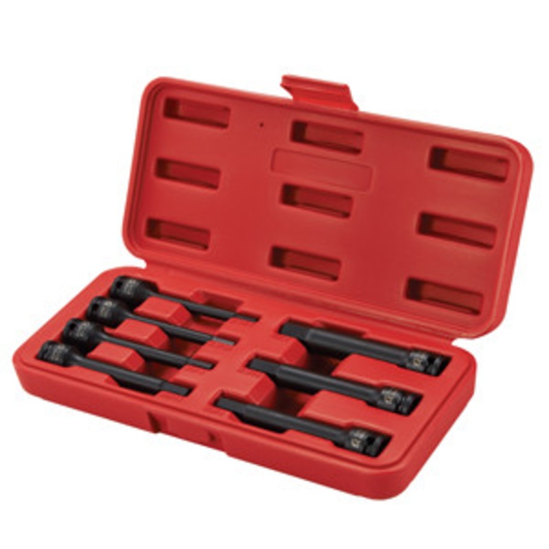 Sunex 3/8 SAE 7pc. Extended Length Impact Hex Driver Set – SAE – SU3547