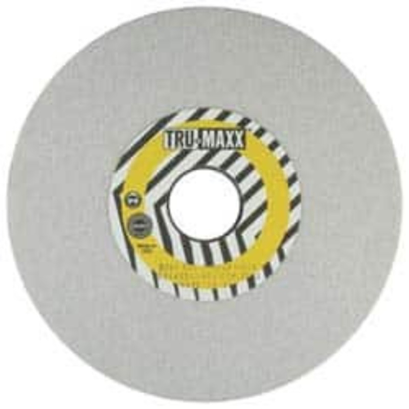 Tru-Maxx 12 Diam x 3 Hole x 1 Thick, H Hardness, 46 Grit Surface Grinding Wheel Aluminum Oxide, Type 1, Coarse Grade, 2,069 Max RPM, Vitrified Bond, No Recess T1-12W31505-T – 06295158