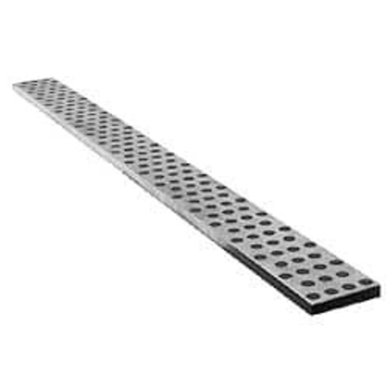 Danly 40 OAL x 2 Overall Width x 1/2 Overall Thickness, Wearstrip Way 3/8 Plug Diam, Graphite Plug, Aluminum Bronze Strip 416-320NG – 03221348