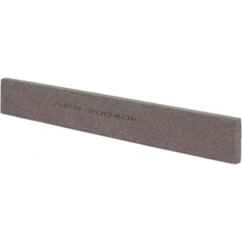 Norton 120 Grit Aluminum Oxide Rectangular Polishing Stone Fine Grade, 1 Wide x 8 Long x 1/4 Thick 61463643321 – 01555481