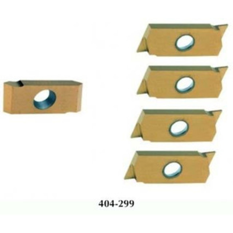 Precise 5 Piece Left Hand Grooving, Cut-off, Threading Inserts – 404-299