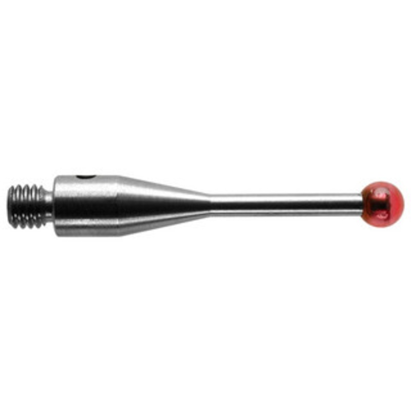 Renishaw Styli, M3 3 mm Ruby ball, Stainless Steel Stem, L 21 mm, EWL 14.7 mm – A-5000-3553