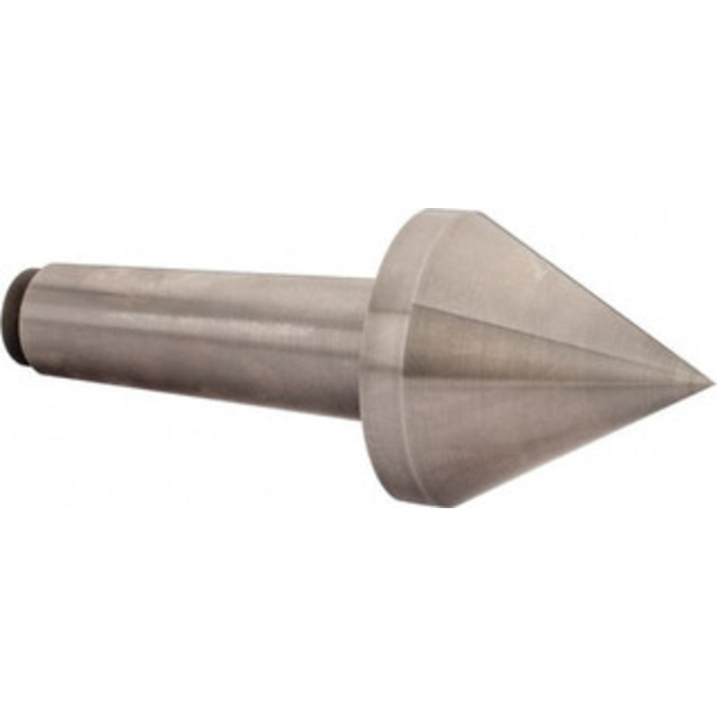 Riten 3-1/2 Head Diam, Hardened Tool Steel Pipe Nose Point Solid Dead Center 5MT Morse Taper, 3-1/2 Point Diam, 3.017 Point Length, 4.03 OAL 66105 – 99402398