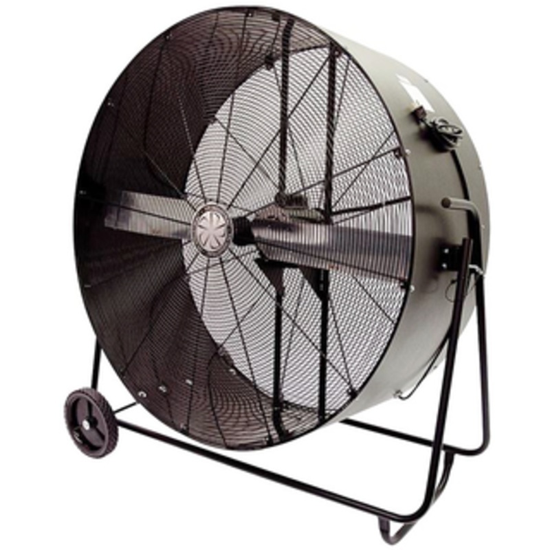 TPI Industrial Direct Drive Portable Swivel Fan/Blower, 48 Dia. – PBS-48D-OP