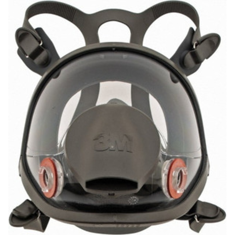 3M Series 6000, Size L Full Face Respirator 4-Point Suspension, Bayonet Connection 7000002037 – 00324517