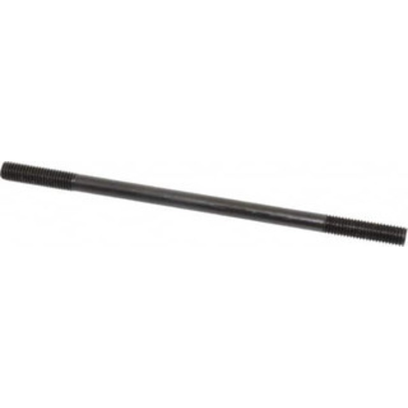 Gibraltar M10x1.50 200mm OAL Equal Double Threaded Stud Alloy Steel, Black Oxide Finish, 35mm Equal Thread Length, Metric 60413G – 74365685