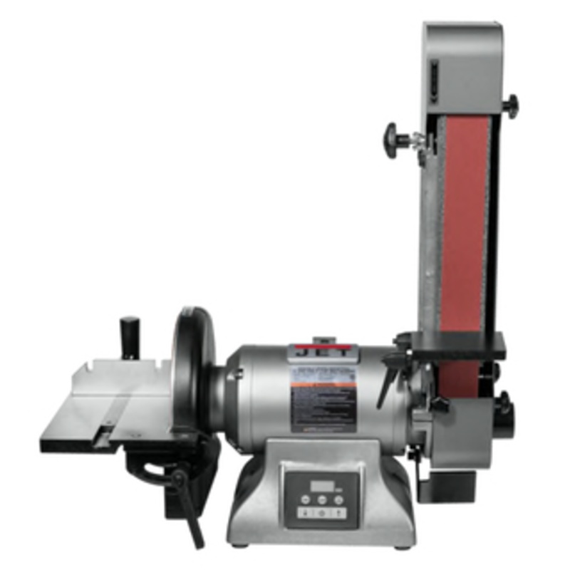 JET IBDG-248VS, Variable Speed Industrial 2 x 48 Belt and 9 Disc Grinder – 577842