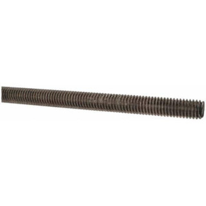 Made in USA 7/16-14 x 3 ft. Stainless Steel Threaded Rod Right Hand Thread, UNC 45500 – 04355145