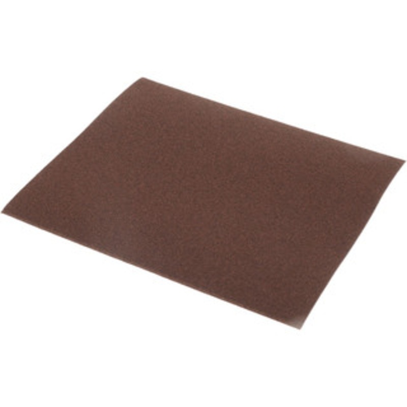 Norton 60 Grit, Aluminum Oxide Sanding Sheet 11 Long x 9 Wide, Medium Grade, J Weighted Cloth Backing 66261101861 – 00376061