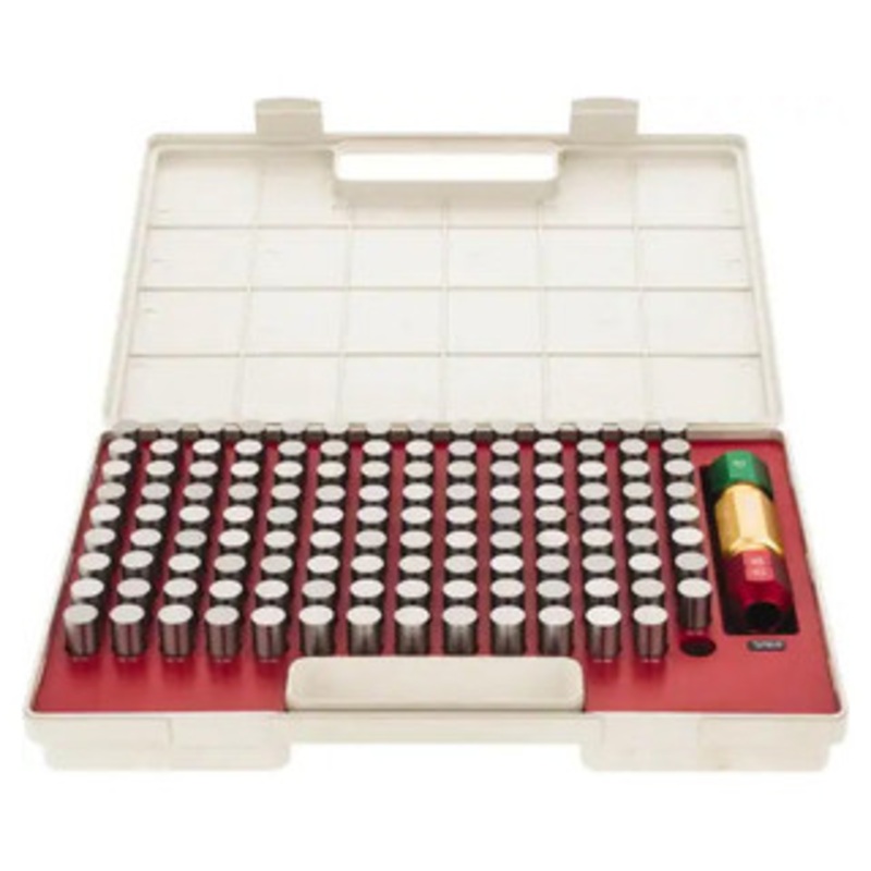 SPI Class ZZ Pin Gage Set, Metric, Steel, Minus Tolerance, 16.5 – 18.98mm Range, 125 Pieces – 22-183-8