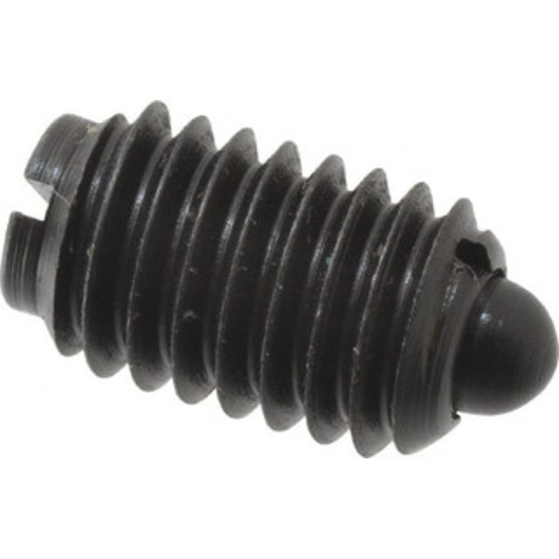 TE-CO 3/8-16, 5/8 Thread Length, 0.11 Plunger Projection, Steel Threaded Spring Plunger 0.186 Max Plunger Diam, 5/8 Plunger Length, 4.5 Lb Init End Force, 18.5 Lb Final End Force 52405 – 06860464