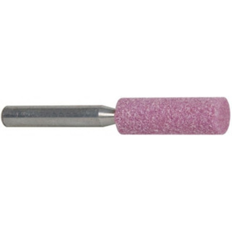 Tru-Maxx 3/8 Head Diam x 1-1/4 Thickness, W179, Cylinder End, Aluminum Oxide Mounted Point Pink, Medium Grade, 60 Grit, 33,750 RPM 66253292098 – 89679997