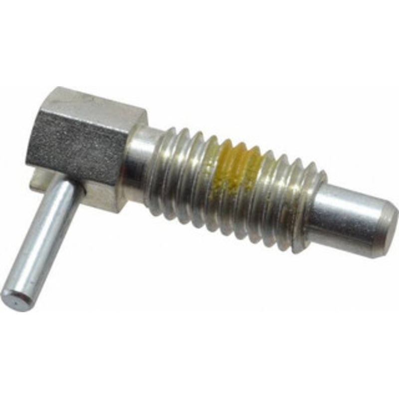 Vlier 1/2-13, 0.85 Thread Length, 0.31 Plunger Diam, 0.5 Lb Init to 2 Lb Final End Force, Steel Locking L Handle Plunger 1-1/2 Body Length, 1 Length Under Head, Locking Element, 0.4 Plunger Projection FRS500P – 62125166