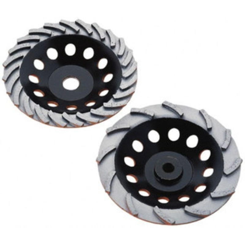 Core Cut 4 Diam, 7/8 Hole Size, 3/16 Overall Thickness, Spiral Cup Tool & Cutter Grinding Wheel Medium Grade, Diamond, 15,000 RPM 26060 – 01399989