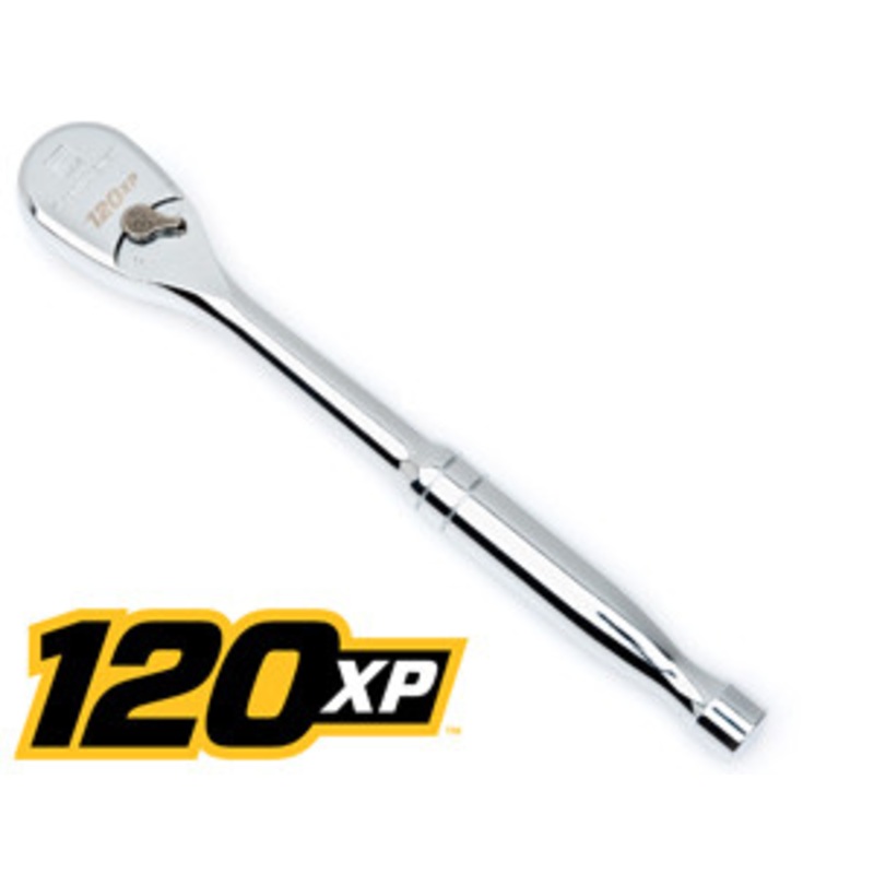 GEARWRENCH 1/2 120XP Drive Full Polish Teardrop Ratchet – KD81304P