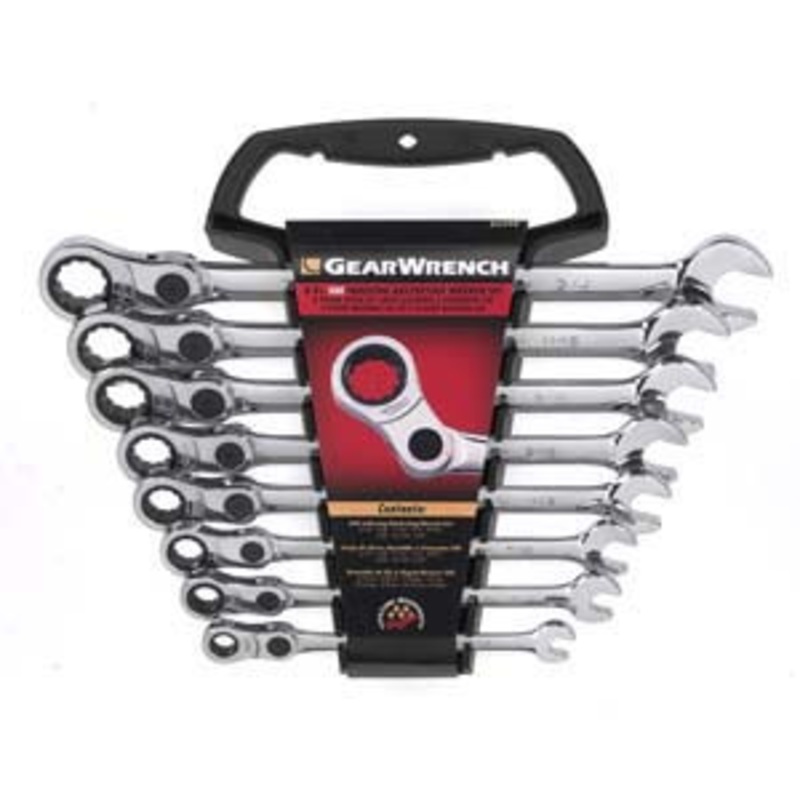 GEARWRENCH 8 Piece SAE Indexing Combination Wrench Set – KD85498