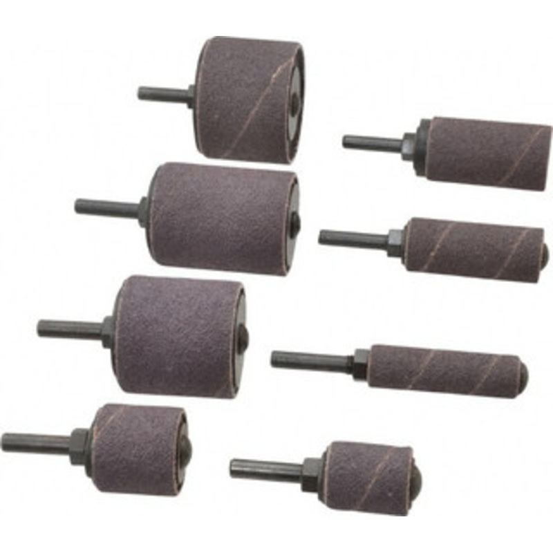Merit Abrasives 32-Piece Spiral Band Kit Includes 3/4 to 2 Diam & 1 to 1-1/2 Wide Band Drums in Coarse, Medium & Fine Grades 08834193793 – 70556964