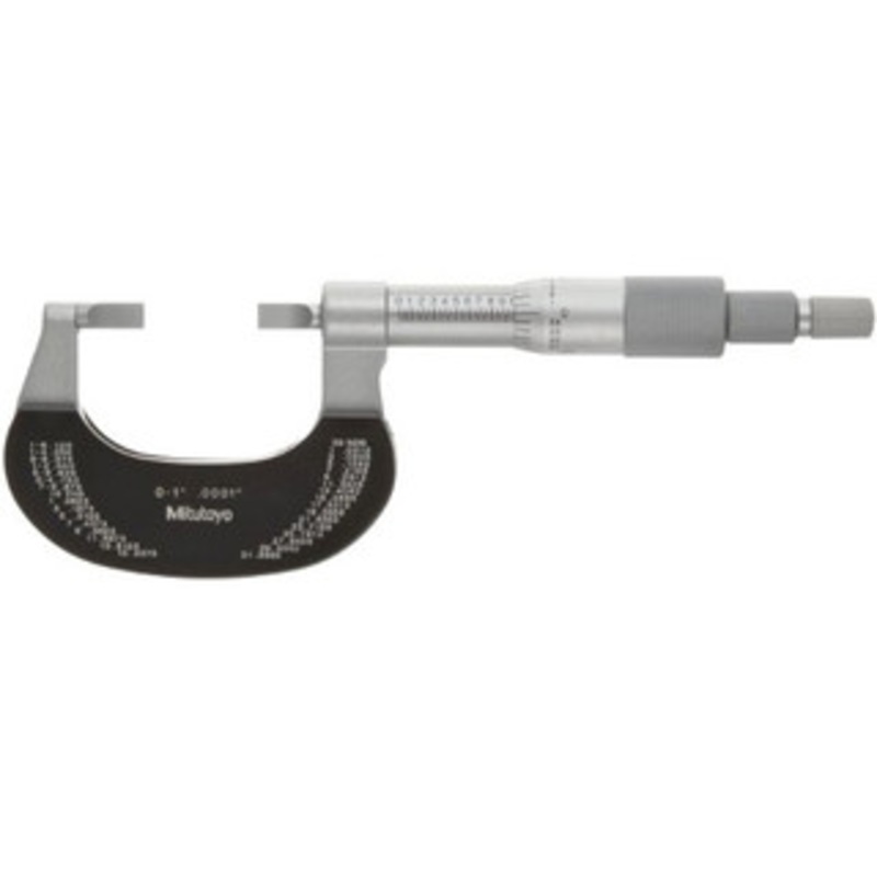 Mitutoyo Blade Micrometers – Non-Rotating Spindle Type