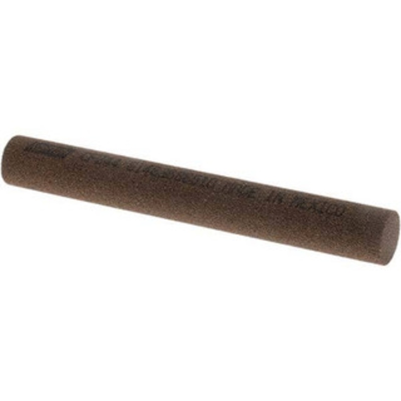 Norton 4 Long x 1/2 Diam x 1/2 Thick, Aluminum Oxide Sharpening Stone Round, Coarse Grade 61463686510 – 00578468