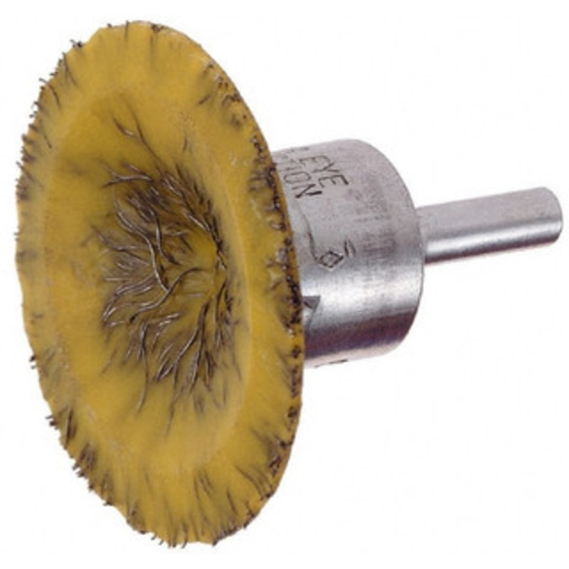 Osborn 2 Diam Steel Flared End Brush 1/4 Shank Diam, 20,000 Max RPM 0003076100 – 00126821
