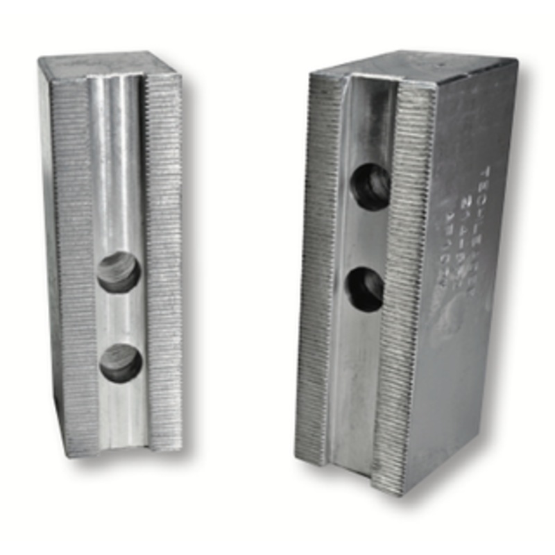 Precise 8 Aluminum Square Soft Top Jaws, Extra Height – 214-871