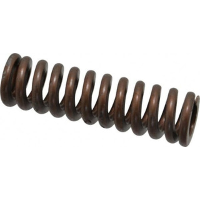 Associated Spring Raymond 3/4 Hole Diam, 3/8 Rod Diam, 2-1/2 Free Length, Gold Die Spring 300 Lb Max Deflection, 0.75 Max Deflection, Heavy Duty, Chromium Alloy Steel 105-410 – 07662596