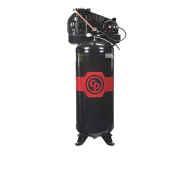 Chicago Pneumatic 60 Gallons Tank 2 Stage, 5 H.P., 15.3 CFM @ 100 PSI Air Delivery Stationary Compressor – RCP-561VNS