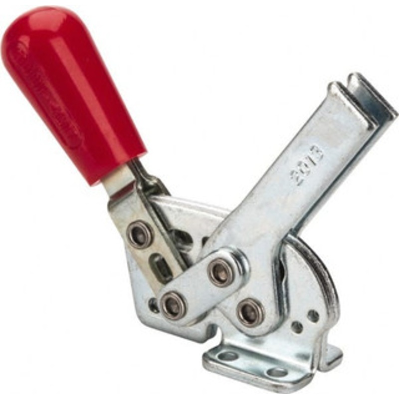 Destaco 295 Lb Holding Capacity, Horizontal Handle, Manual Hold Down Toggle Clamp 58 Handle Movement, 71 Bar Opening, U-Bar, Flanged Base, Electro-Plated Zinc, Carbon Steel 2013-U – 60095916