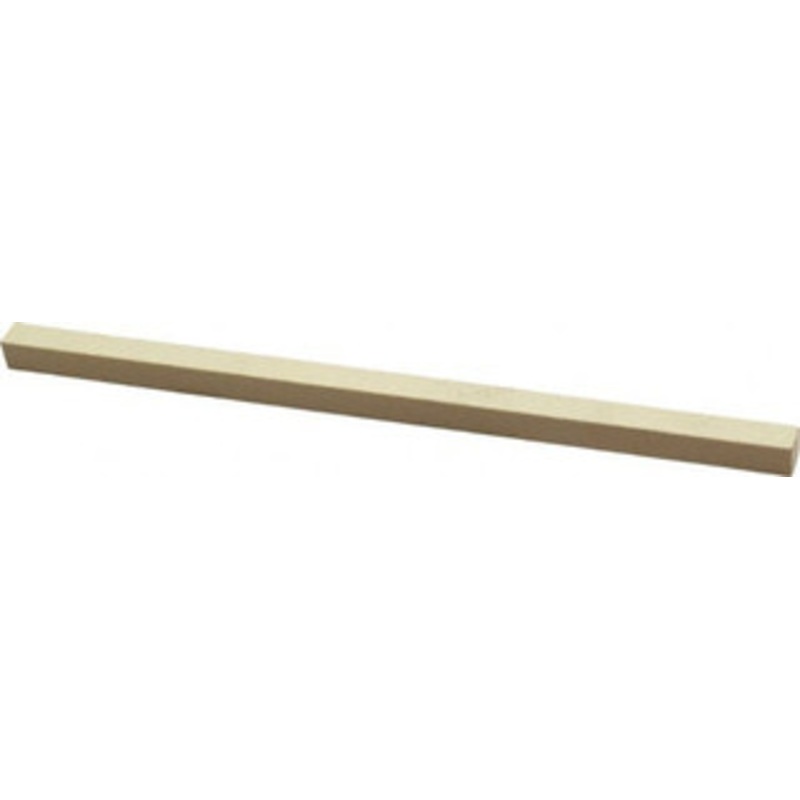 Made in USA 400 Grit Aluminum Oxide Square Polishing Stone Super Fine Grade, 1/4 Wide x 6 Long x 1/4 Thick 25840 – 01555911