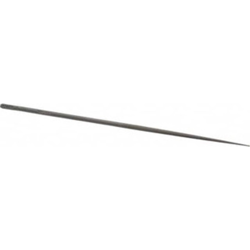 Nicholson 5-1/2 Needle Precision Swiss Pattern Round File 4 Cut, 2-1/2 LOC, with Handle 37430 – 60304417