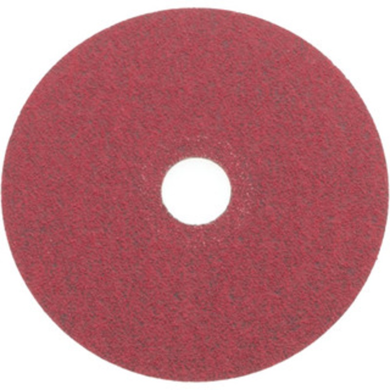 Norton 5 Diam, 7/8 Hole, 50 Grit Ceramic Alumina Fiber Disc Coarse 77696008413 – 92882604