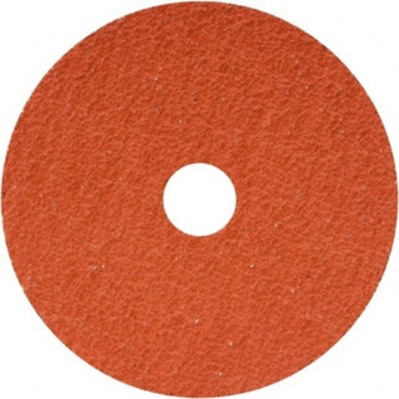 Tru-Maxx 7 Diam, 7/8 Hole, 50 Grit Ceramic Fiber Disc Medium, 8,600 Max RPM 48204T – 61161162