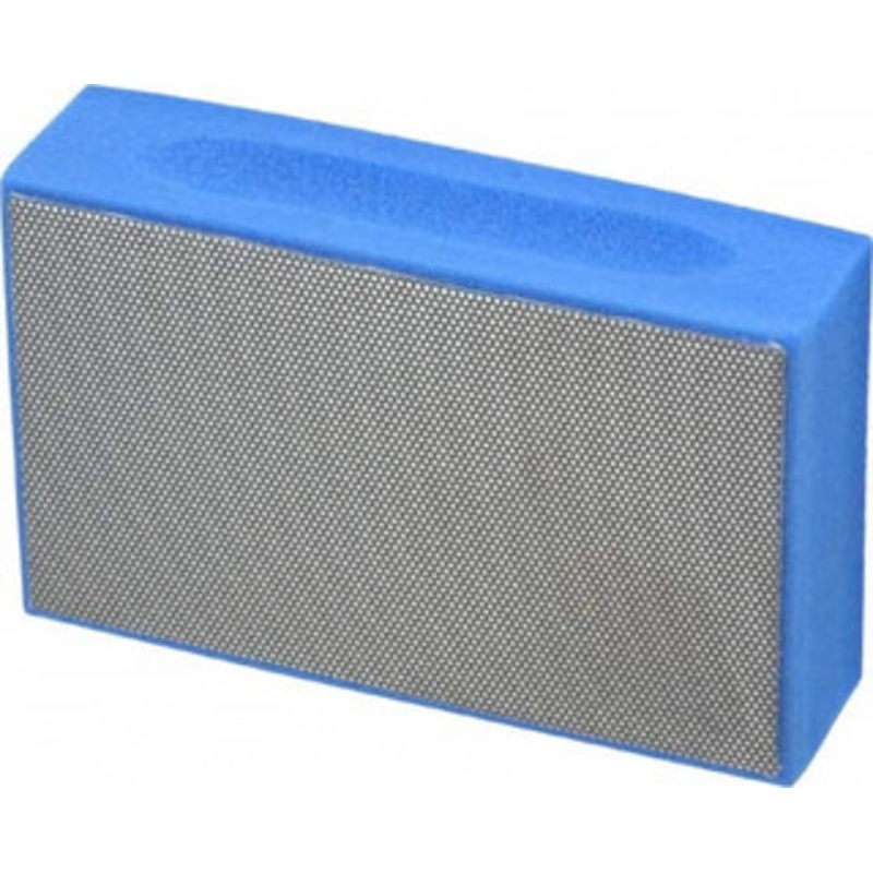 3M Super Fine Grade, 10 Grit, Diamond Hand Pad Blue, 2-1/4 Wide x 3-3/4 Long, Coated 7000082403 – 01054709