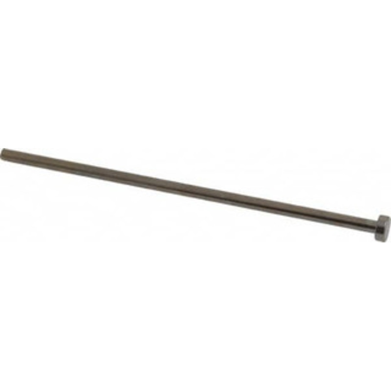 Gibraltar 4mm Pin Diam, 8mm Head Diam x 3mm Head Height, 125mm OAL, Straight Ejector Pin Steel, 122mm Pin Length MT7675-G – 85933638