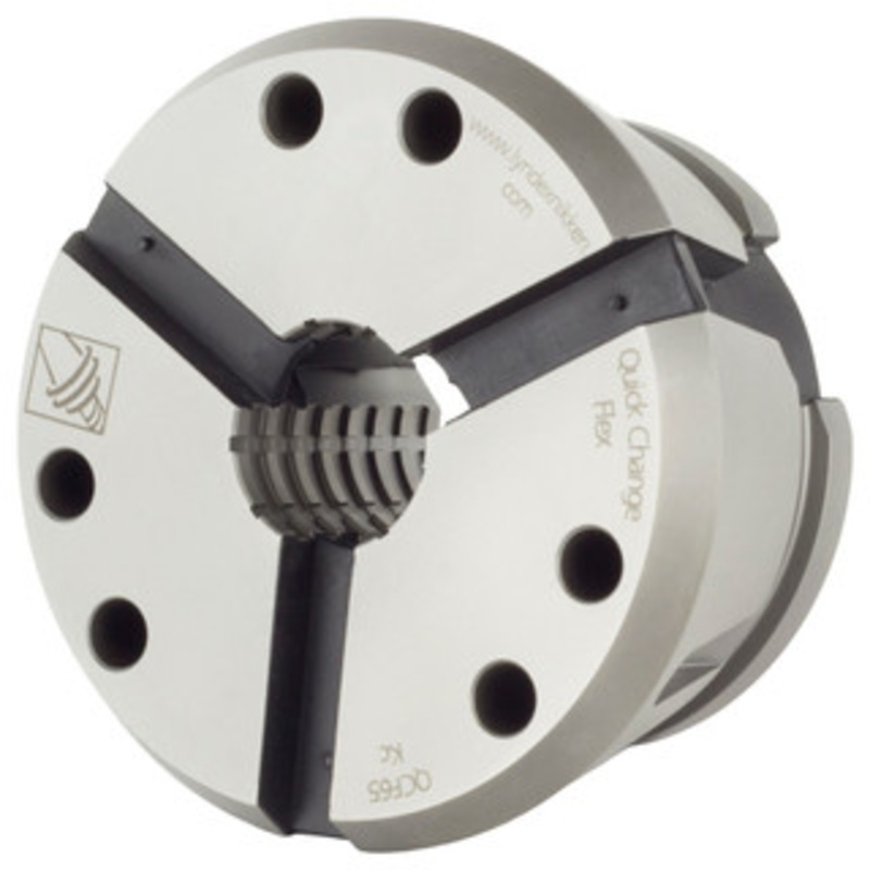 Lyndex-Nikken Series 65 Serrated Quick Change Flex Collet, 1-1/32 – QCFC65-066-SER