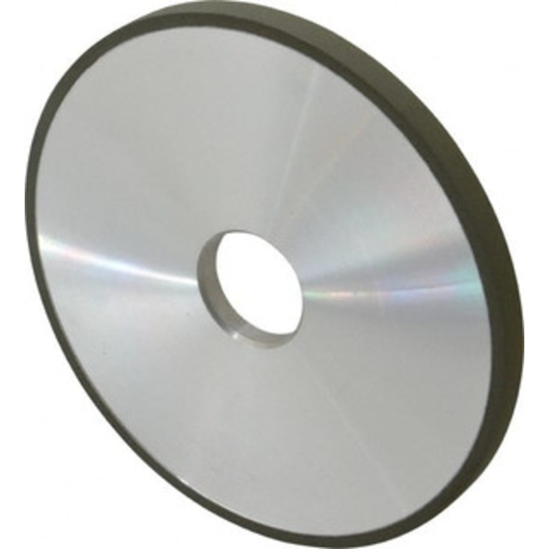 Made in USA 6 Diam x 1-1/4 Hole x 3/8 Thick, N Hardness, 220 Grit Surface Grinding Wheel Diamond, Type 1A1, Very Fine Grade 03569308 – 03569308