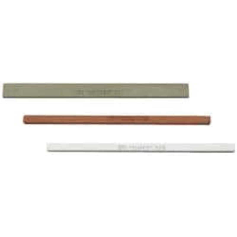 Made in USA 600 Grit Aluminum Oxide Rectangular Polishing Stone Super Fine Grade, 1/4 Wide x 6 Long x 1/8 Thick 81-508-4 – 05943840