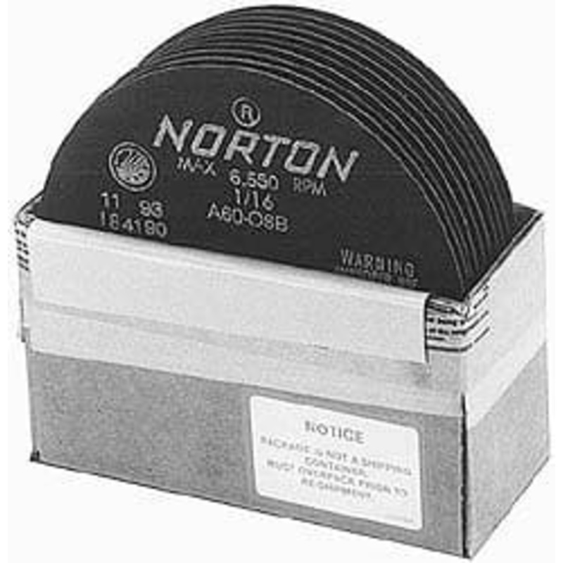 Made in USA 7 x 1/32, 1-1/4 Hole 60 Grit Aluminum Oxide Cutoff Wheel Medium Grade, 5,184 Max RPM, Use with Stationary Tools 910720 – 05864079